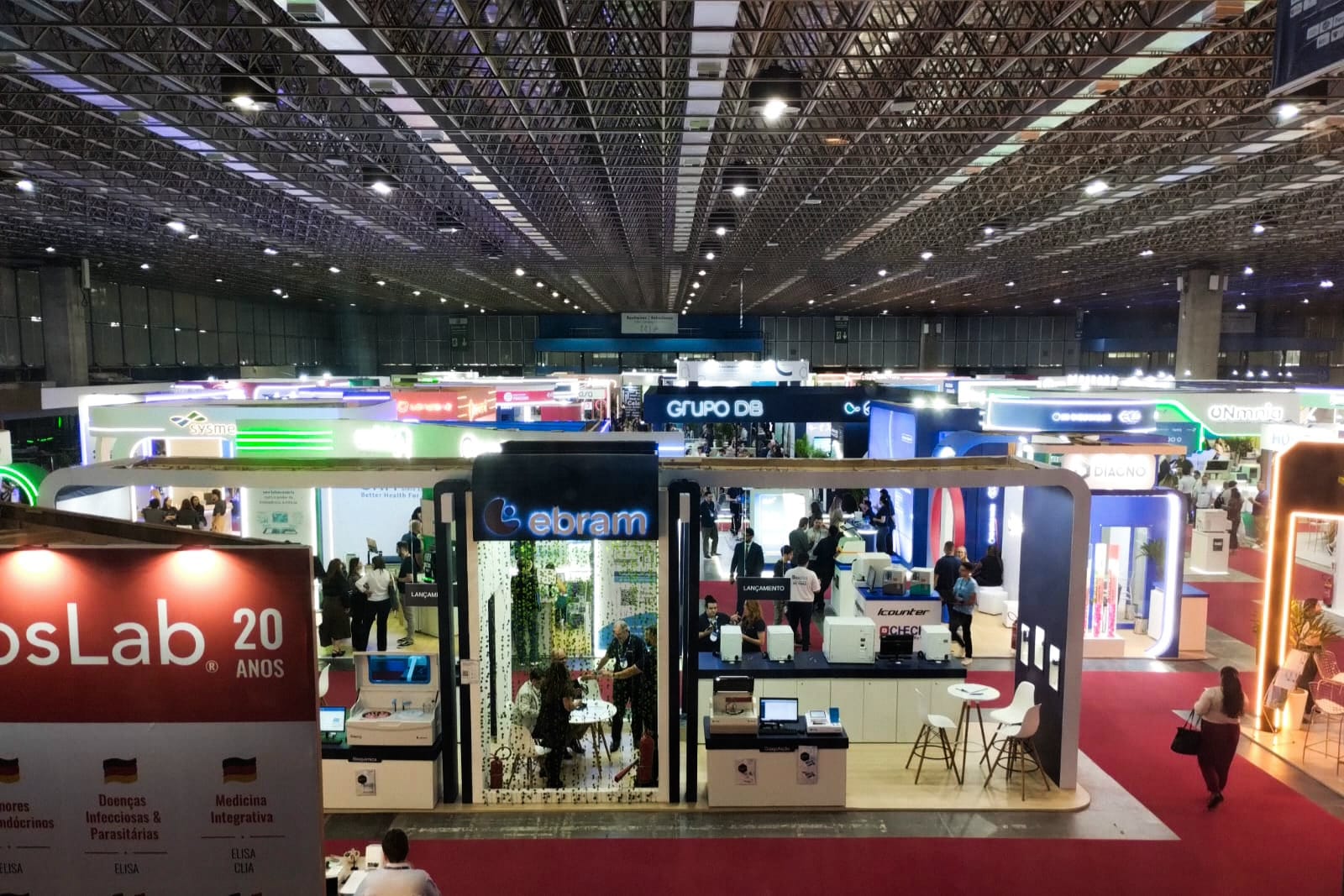 Organização e montagem da Lk no 51° Congresso Brasileiro de Analises Clínicas